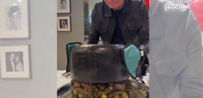 Bella Hadid'in babası bir tencere dolma yaptı!Mohamed Hadid'in o anları sosyal medyayı salladı