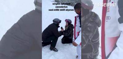 Erkek arkadaşı sakatlandı zannederken evlilik teklifi aldı! 