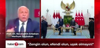 T&uuml;rkiye'nin Endonezya hamlesi Erbakan'ın vizyonu bir kez daha ortaya &ccedil;ıkardı!