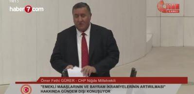 CHP'li Gürer'den bir garip asgari ücret ve ikramiye çıkışı