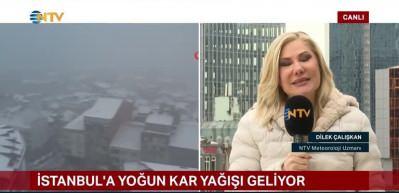 İstanbul'a yoğun kar geliyor!