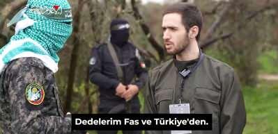 Kassam m&uuml;cahidini alnından &ouml;pen İsrailli esir T&uuml;rk torunuymuş! O konuşması yayınlandı