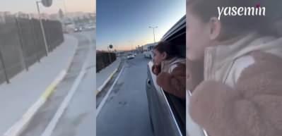Yeni yaş günü kornalar eşliğinde kutlandı! "Kutlamak için kornaya bas"