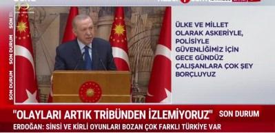Başkan Erdoğan: Taş üstünde taş, omuz üstünde baş bırakmayız