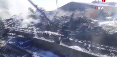 Bolu'da korkutan yangın: 1 ölü, 1 ağır yaralı