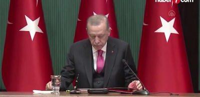 Cumhurbaşkanı Erdoğan'dan 7 ülkeye yeni büyükelçi ataması