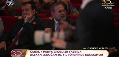 Cumhurbaşkanı Erdoğan'dan Kanal 7'ye övgü dolu sözler: 'Kanal 7 bu milletin sesi soluğu oldu!'