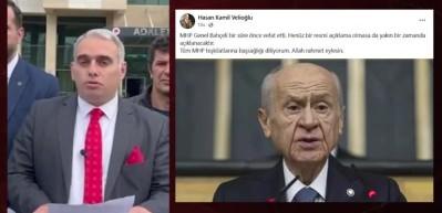 Davutoğlu, Bahçeli hakkında asılsız iddialar ortaya atan ismi görevden aldı