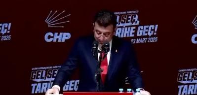 Ekrem İmamoğlu'ndan adaylık konuşmasında tehdit dolu a&ccedil;ıklamalar! 