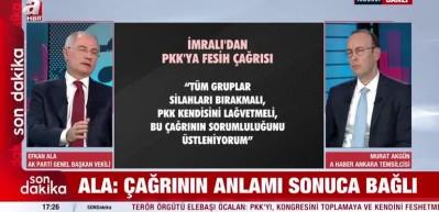 Öcalan'ın silah bırakma çağrısına AK Parti'den ilk yanıt