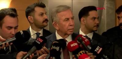 Mansur Yavaş'tan dikkat çeken açıklama: Diğer seçenekler her zaman gündemde