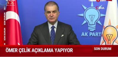 Ömer Çelik'ten kongre sonrası ilk açıklama