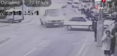Polisten kaçan sürücü dehşet saçtı