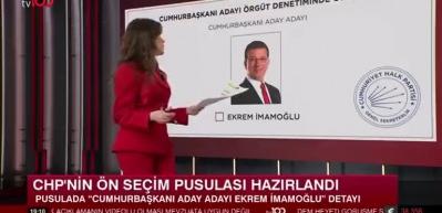 CHP'nin tek adaylı &ouml;n se&ccedil;im pusulasına &uuml;nl&uuml; sunucudan &ccedil;arpıcı yorum geldi