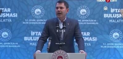 Bakan Murat Kurum, "Malatya İftar Buluşması" programında konuştu