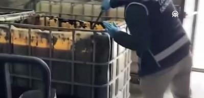 İzmir'de 24 ton 350 litre ka&ccedil;ak akaryakıt ele ge&ccedil;irildi