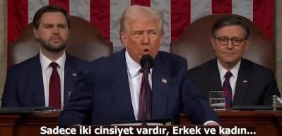 Trump'tan LGBT sapkınlığına darbe!Kongrede o s&ouml;zler ayakta allkışlandı