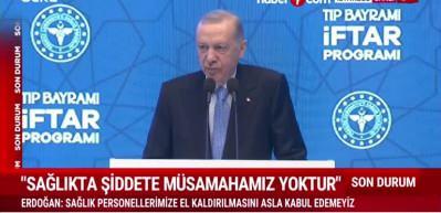 Başkan Erdoğan: 37 bin hekim dışı yeni personel alınacak