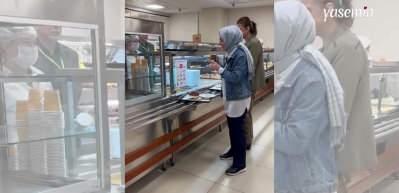 Bakan Göktaş, KYK yurdundaki kız öğrencilerle sahur sofrasında buluştu