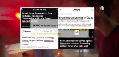 Batı medyası Gazze'deki soykırımı g&ouml;rmezden gelmeye devam ediyor