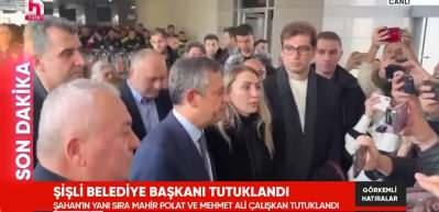 CHP Genel Başkanı &Ouml;zg&uuml;r &Ouml;zel'den İmamoğlu'nun tutuklanmasına ilişkin ilk a&ccedil;ıklama: "Tek su&ccedil;u Erdoğan&rsquo;ı yenmekti"