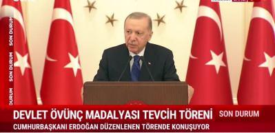 Cumhurbaşkanı Erdoğan "Tehditlere boyun eğmeyeceğiz" dedi