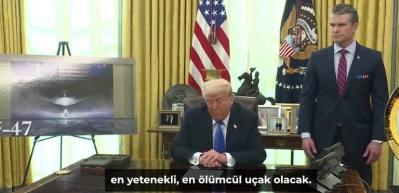 Trump: F-47, 5 yıldır gizlice uçuyor