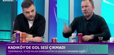 Sergen Yal&ccedil;ın, puan kaybı sonrası Fenerbah&ccedil;e'ye y&uuml;klendi!