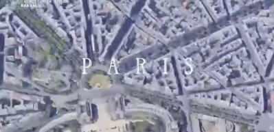 Paris'in kalbinde İstanbul r&uuml;zgarı esiyor! Dev g&ouml;rsel b&uuml;y&uuml;ledi
