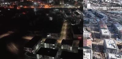 Bakan Kurum, Kahramanmaraş'taki yeniden inşa &ccedil;alışmalarının g&ouml;r&uuml;nt&uuml;lerini paylaştı