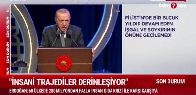Başkan Erdoğan: "Bizi içeriden zayıflatan bu kötü gidişe artık dur demeliyiz"