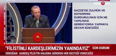 Başkan Erdoğan: "Coğrafyamızda kaos ve kardeş kavgası görüyoruz"