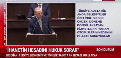 Başkan Recep Tayyip Erdoğan: Heybedeki büyük turplar daha dökülmedi