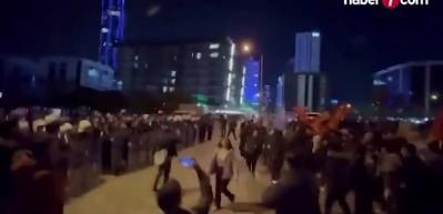 CHP'lilerden vandallık olayları ve tartışmalı mesaj