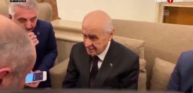 Nazlı Çelik ve Didem Arslan Yılmaz, Devlet Bahçeli ile görüştü