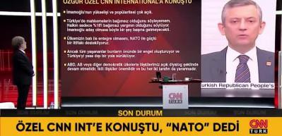 Özgür Özel, Türkiye'yi Amerikan CNN'e şikayet etti