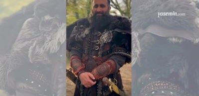 Selahaddin Eyyubi dizisinin Adsız Bey'i Celal Al, tüm mazlum Müslümanlar için Kuran okudu