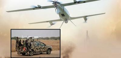 Afrika'nin ilk ve en b&uuml;y&uuml;k yerli saldırı dronları tanıtıldı