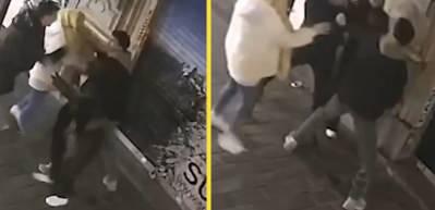 Beyoğlu'nda sıcak saatler... Bekçi vurarak etkisiz hale getirdi!