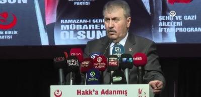 Mustafa Destici'den Türkmenistan’a tepki: "KKTC'yi yok saymak kabul edilemez"