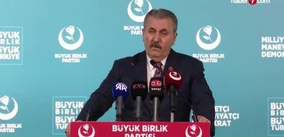 BBP Lideri Destici'den &Ccedil;in'e ithalatın durdurulması &ccedil;ağrısı