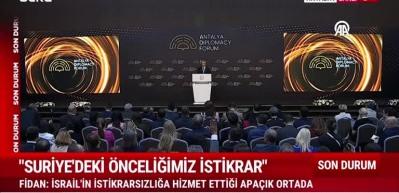 Hakan Fidan: Şartlar sağlandığında Erdoğan Suriye'ye gidecek
