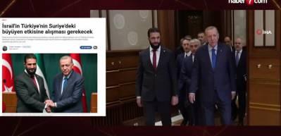 İsrail, Türkiye'nin Suriye'deki artan etkisine alışmak zorunda