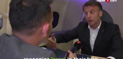 Macron: Filistin devletini tanıyabiliriz!