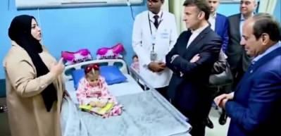 Filistinli anneye Mısır Cumhurbaşkanı Sisi'den skandal cevap: Bunu Macron'a söyle!