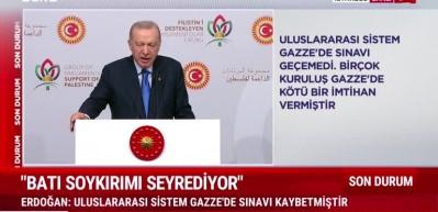 Başkan Erdoğan: "Mescid-i Aksa bizim kırmızı &ccedil;izgimizdir"