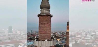 Bursa'da 4 camiden dönüşümlü okunan ezanı duyanları mest etti!