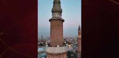 Bursa'da 4 camiden okunan akşam ezanı g&ouml;rsel ş&ouml;lene d&ouml;n&uuml;şt&uuml;