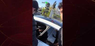 Lüks otomobil geçidinde F.Bahçeli genç Yusuf’un eski aracı dikkat çekti