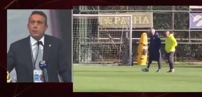 Fenerbah&ccedil;e'de  Gaziantep &ccedil;ıkarması! Başkan Ali Ko&ccedil; futbolcularla konuştu